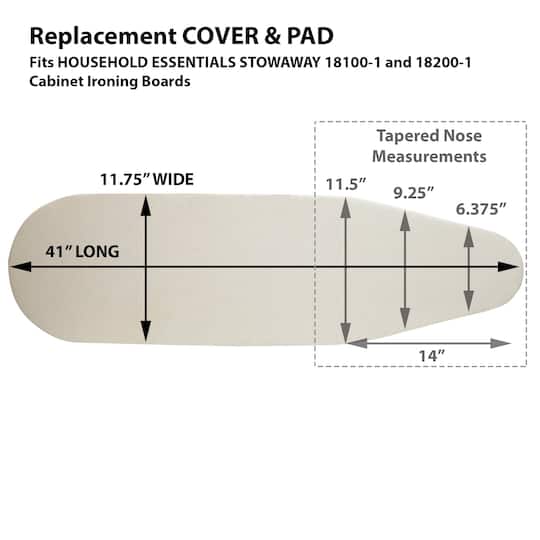 Stow Away® Tabletop Ironing Board Cover